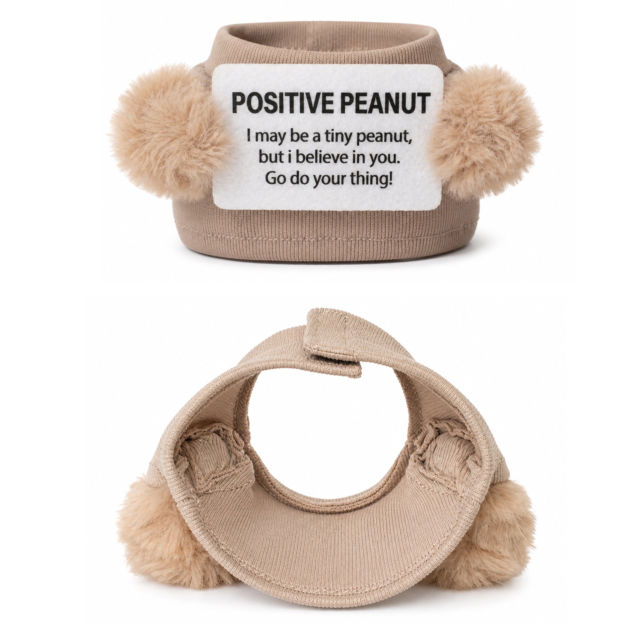 Magic Arms Vest Outfit with Encouragement Sign – Jellycat Peanut Compatible