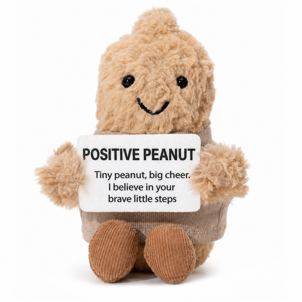 Magic Arms Vest Outfit with Encouragement Sign – Jellycat Peanut Compatible