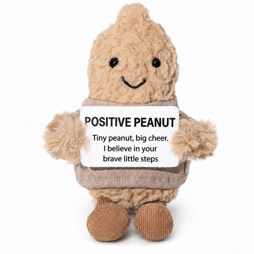 Magic Arms Vest Outfit with Encouragement Sign – Jellycat Peanut Compatible