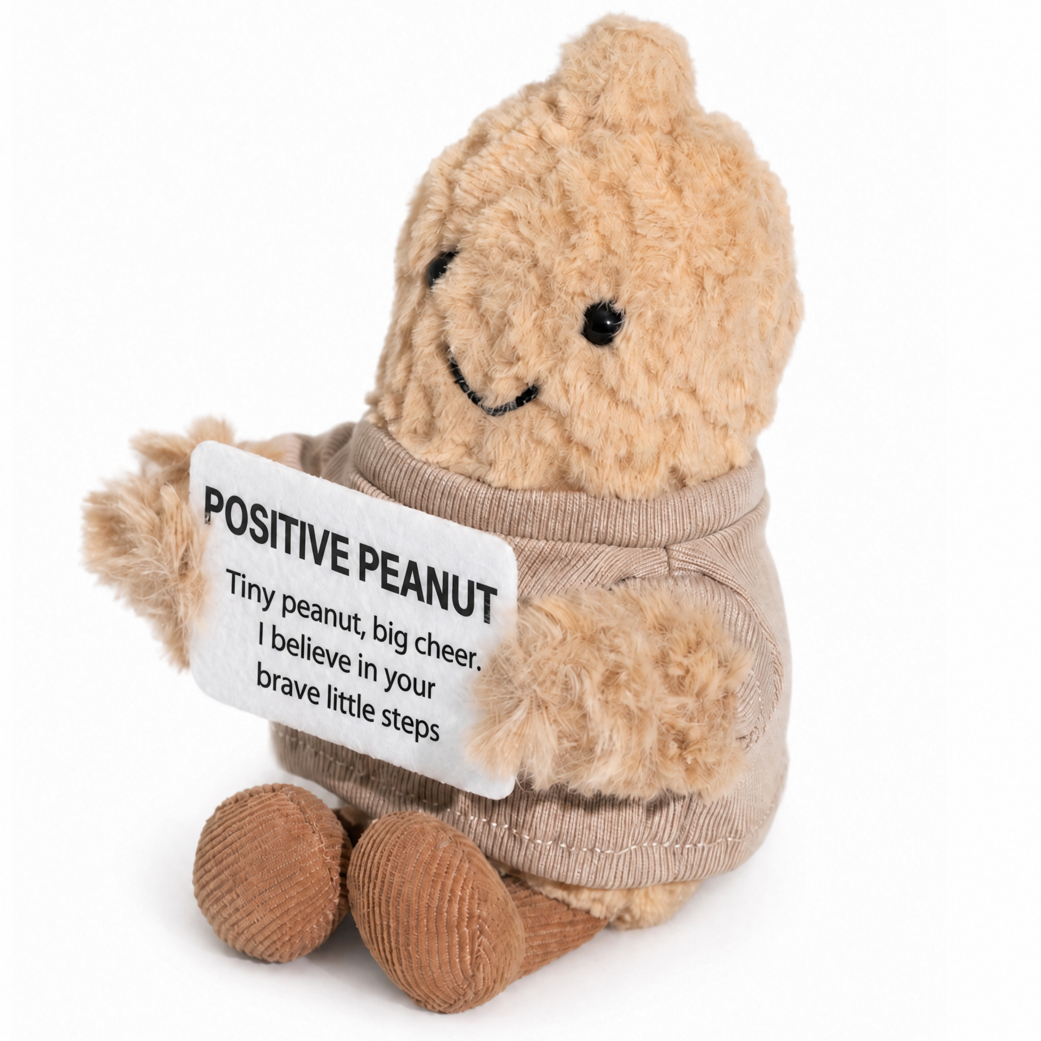 Magic Arms Vest Outfit with Encouragement Sign – Jellycat Peanut Compatible