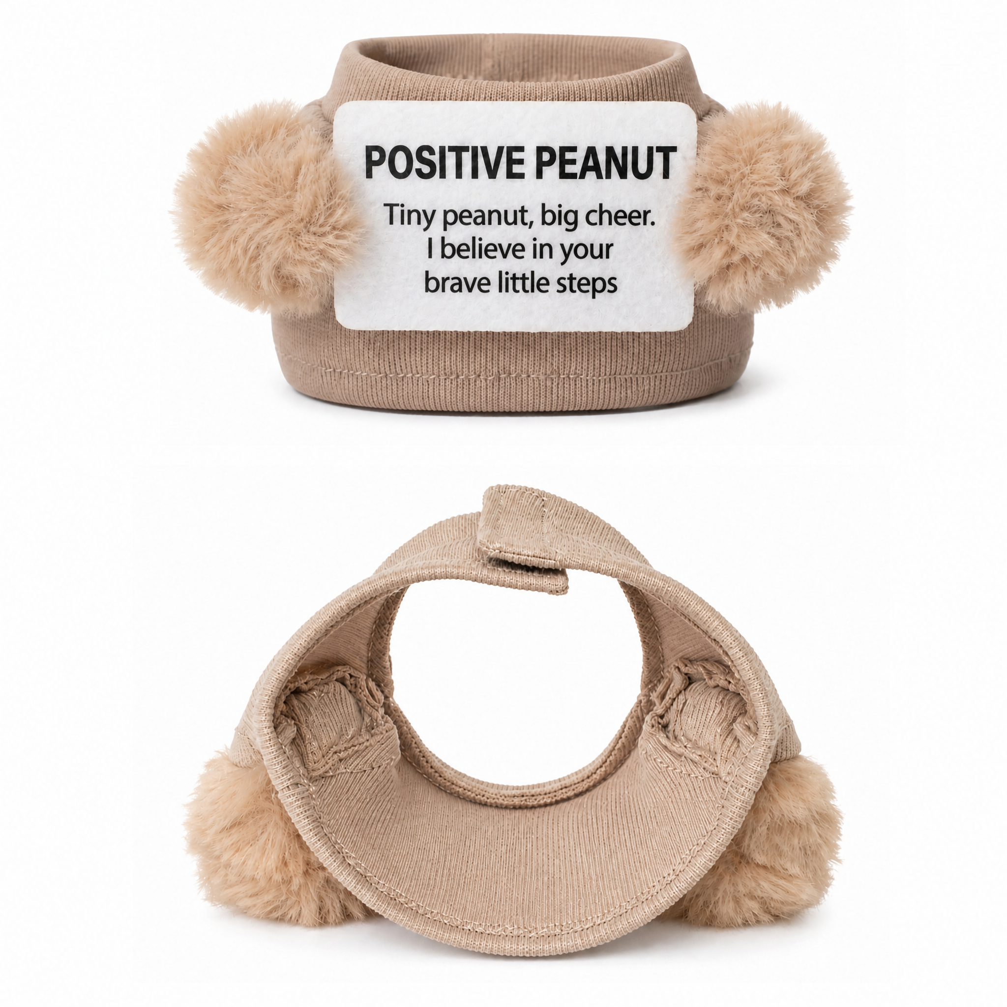 Magic Arms Vest Outfit with Encouragement Sign – Jellycat Peanut Compatible