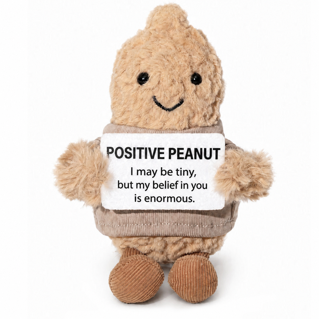 Magic Arms Vest Outfit with Encouragement Sign – Jellycat Peanut Compatible